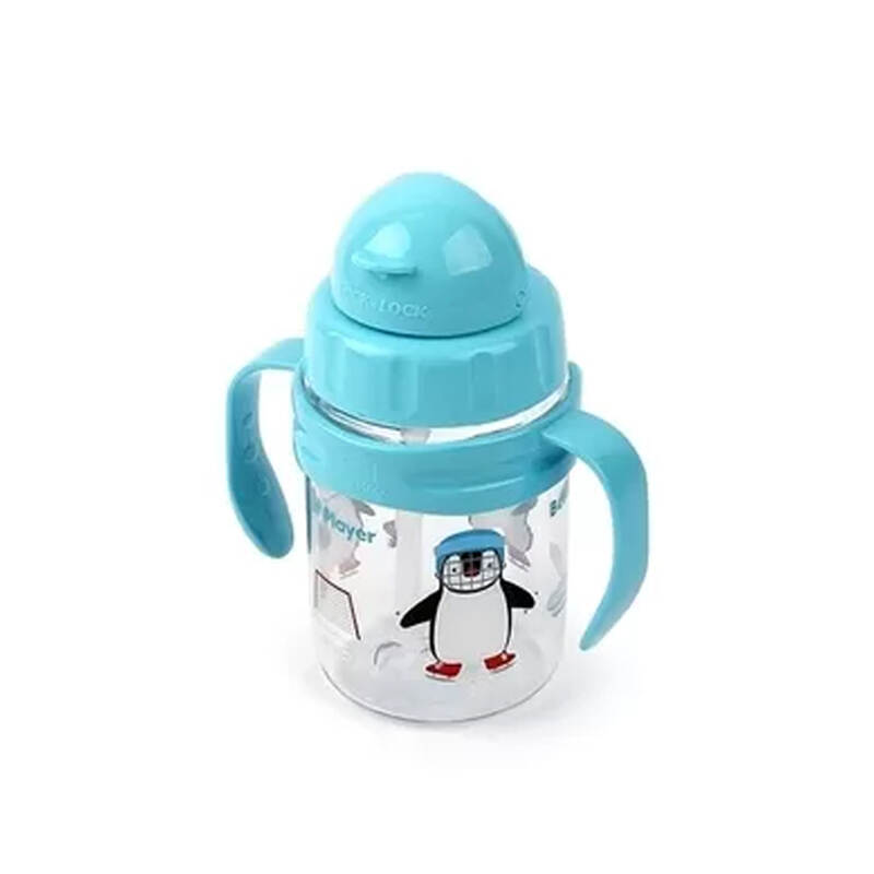 B&igrave;nh Nước Gi&agrave;nh Cho Trẻ Em C&oacute; Ống H&uacute;t V&agrave; Quai Cầm 270ml - 4 M&agrave;u (Xanh Dương, Xanh L&aacute;, Hồng, V&agrave;ng) - LocknLock - ABF633 image number null